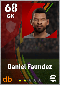 Daniel Faundez eFootball player card