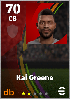 Kai Greene eFootball player card