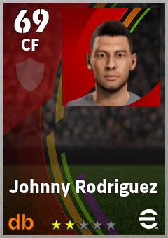 Johnny Rodriguez eFootball player card