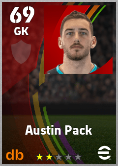 Austin Pack eFootball player card