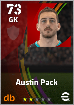 Austin Pack eFootball player card