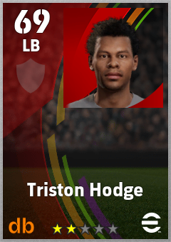 Triston Hodge — LB, OVR 69, MAX 69