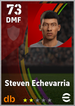 Steven Echevarria eFootball player card