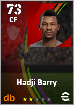 Hadji Barry eFootball player card