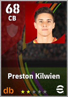 Preston Kilwien eFootball player card