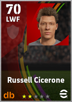 Russell Cicerone eFootball player card