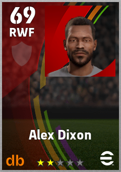 Alex Dixon eFootball player card