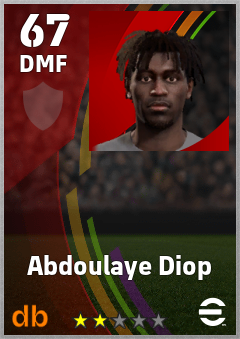 Abdoulaye Diop eFootball player card
