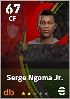 Serge Ngoma Jr. eFootball player card