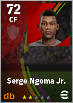 Serge Ngoma Jr. eFootball player card