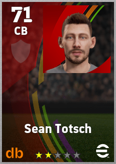 Sean Totsch eFootball player card