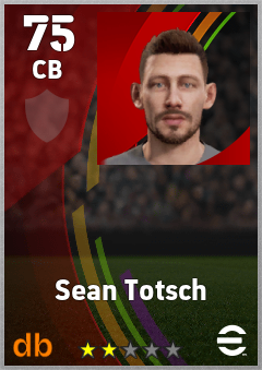 Sean Totsch eFootball player card