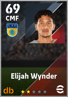 Elijah Wynder eFootball player card
