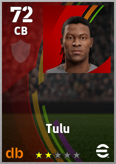 Tulu — CB, OVR 72, MAX 72
