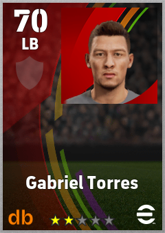 Gabriel Torres eFootball player card