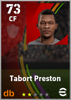 Tabort Preston eFootball player card