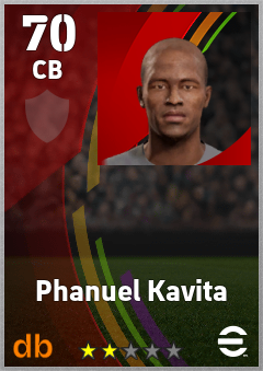 Phanuel Kavita eFootball player card