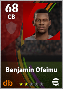 Benjamin Ofeimu eFootball player card
