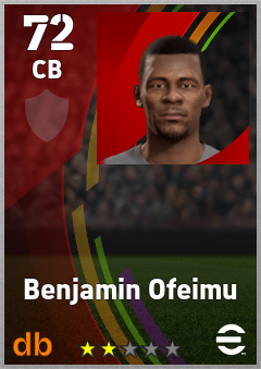 Benjamin Ofeimu eFootball player card