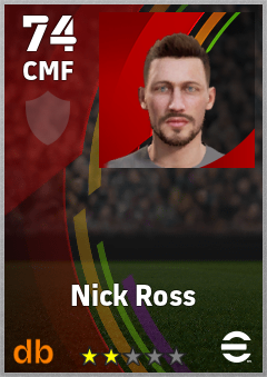 Nick Ross eFootball player card