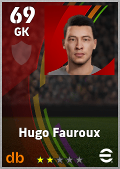 Hugo Fauroux eFootball player card