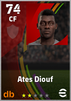 Ates Diouf eFootball player card
