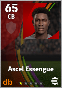 Ascel Essengue eFootball player card