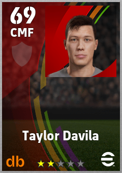 Taylor Davila eFootball player card