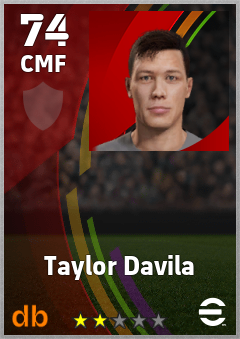 Taylor Davila eFootball player card