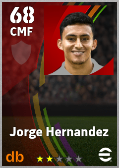 Jorge Hernandez eFootball player card