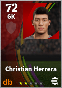 Christian Herrera eFootball player card