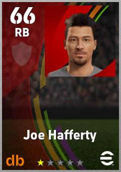Joe Hafferty eFootball player card