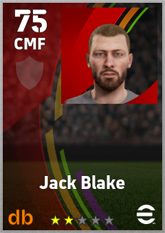 Jack Blake eFootball player card