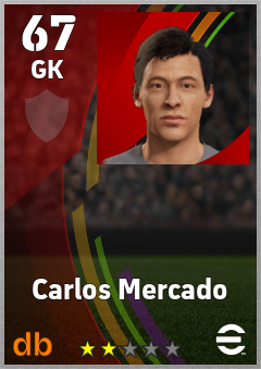 Carlos Mercado eFootball player card