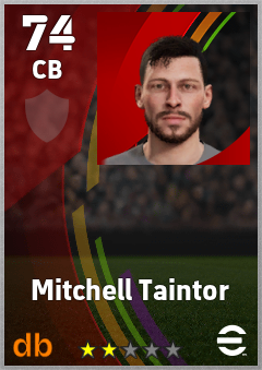 Mitchell Taintor eFootball player card
