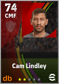 Cam Lindley eFootball player card