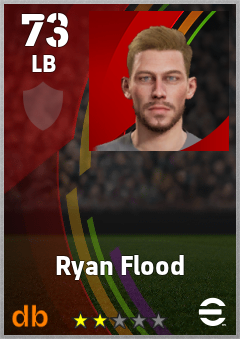 Ryan Flood — LB, OVR 73, MAX 73