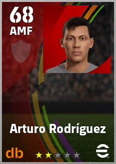 Arturo Rodríguez eFootball player card