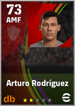 Arturo Rodríguez eFootball player card