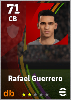 Rafael Guerrero eFootball player card