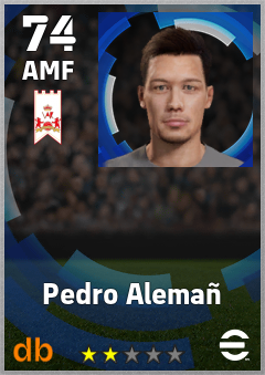 Pedro Alemañ — AMF, OVR 74, MAX 74