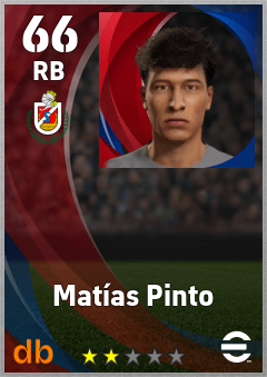 Matías Pinto eFootball player card