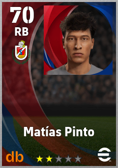 Matías Pinto — RB, OVR 70, MAX 70