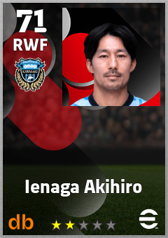 Ienaga Akihiro eFootball player card