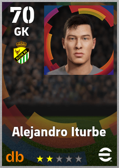 Alejandro Iturbe eFootball player card