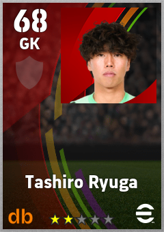 Tashiro Ryuga eFootball player card