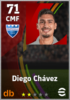 Diego Chávez eFootball player card