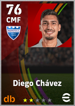 Diego Chávez — CMF, OVR 76, MAX 76
