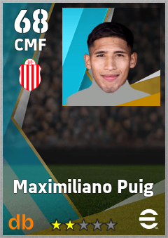 Maximiliano Puig — CMF, OVR 68, MAX 68