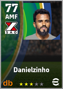 Danielzinho — AMF, OVR 77, MAX 77